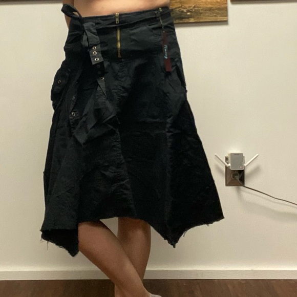TIMING black edgy skirt size medium LAST ONE! - Picture 9 of 13